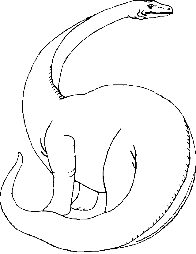 Plansa de colorat cu Dinozauri 68 166